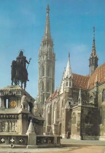 Hungary Budapest Matthias church