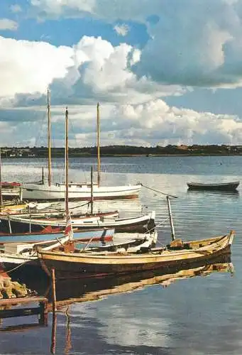 Postcard Germany Schleswig-Holstein an der Schlei yacht