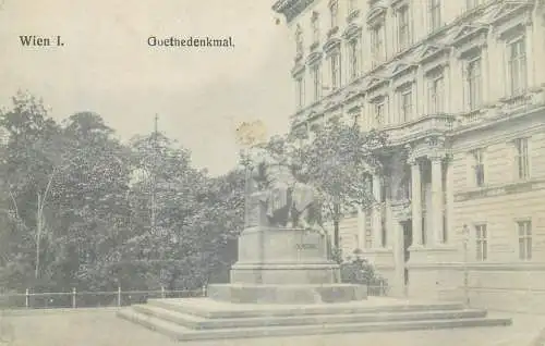 Austria Wien Goethedenkmal