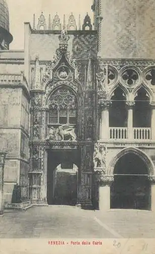Italy Venezia Porta della Carta