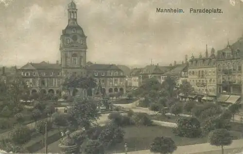 Germany Mannheim Paradeplatz