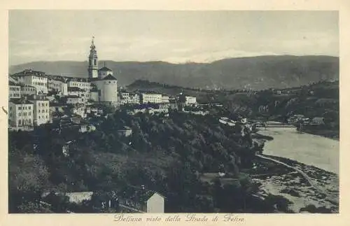 Postcard Italy Belluno di Feltre