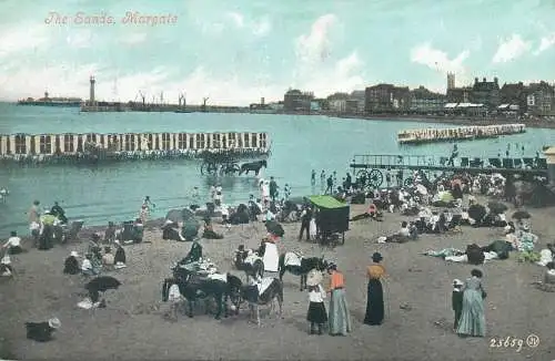 Postcard UK England Margate the sands