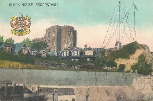 Postcard UK England Broadstairs Bleak House