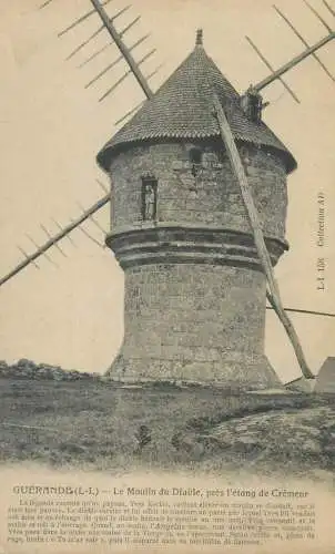 France Moulin du Diable pres l'etang de Cremeur