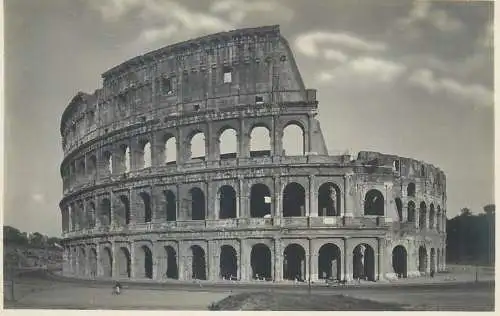 Postcard Italy Rome Colosseum