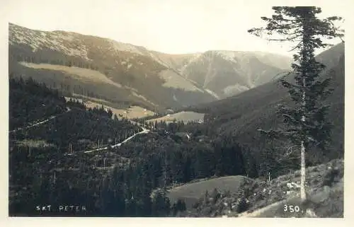 Postcard Czech Republic Špindlerův Mlýn