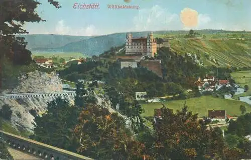 Germany Eichstatt Willibaldsburg general view
