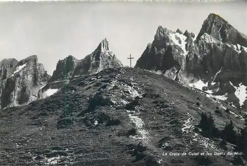 Switzerland Le Croix de Culet et les Dents du Midi