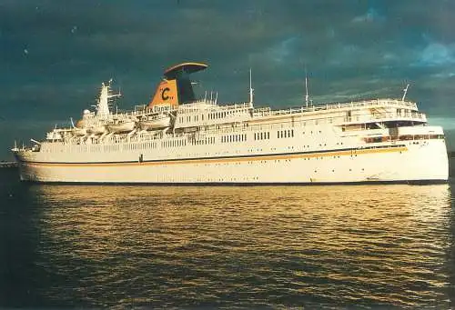 M/S Danae in Auckland harbour New Zealand Chantry Classics