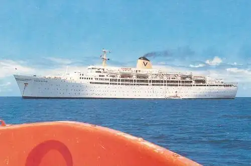 Sitmar's T.S. Fairstar off Isle of Pines New Caledonia Chantry Classics