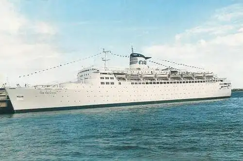 "Fair Princess" in Auckland harbour New Zealand Chantry Classics