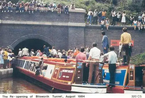 The Re-opening of Blisworth Tunnel August 1984