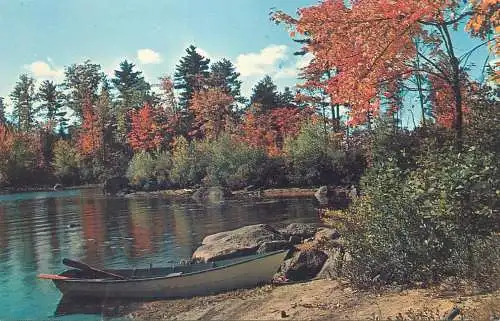 Canada wilderness picturesque natural landscape autumn colours place to identify