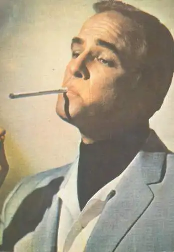 Actor Marlon Brando in filmul "Contesa din Hong-Kong"