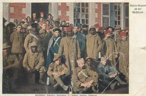 ww1 Westfront military types