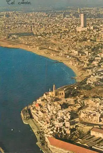 Israel Tel-Aviv Jaffa aerial view