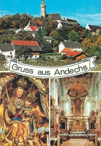 Germany Gruss aus Andechs Kloster Andechs multi view