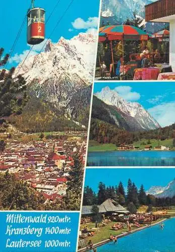 Germany Mittenwald Kranzberg Lautersee Oberbayern multi view