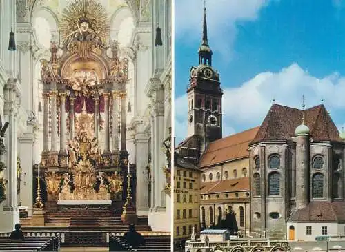 Germany Munchen Peterskirche multi view