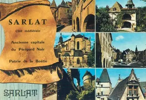 France Sarlat Dordogne multi view