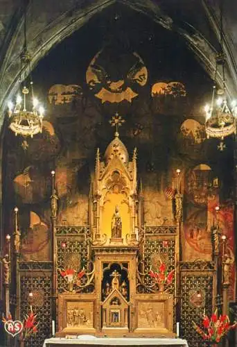 France Rocamadour Lot La Chapelle de Notre Dame avec la Vierge Noire