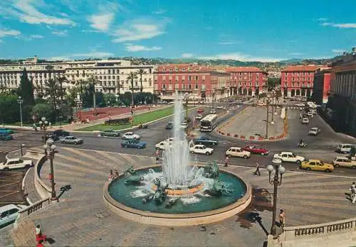 France Nice Fontaine de la Place Massena