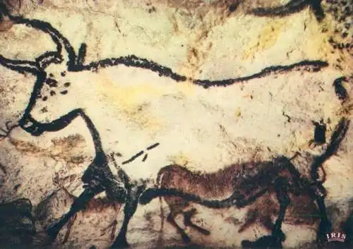 France Le Perigord Touristique  Grotte de Lascaux Art Prehistorique