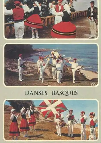 France Danses Basques Le Fandango Danse du Chef Mort Danse du Drapeau