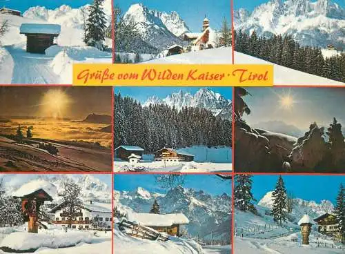 Austria Grusse vom Wilden Kaiser Tirol several views