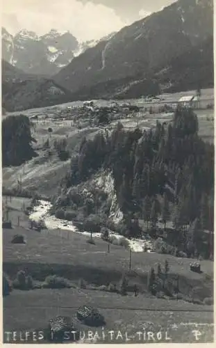 Postcard Austria Tirol Telfes Stubaital