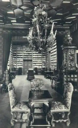 Postcard Slovakia Betliar library