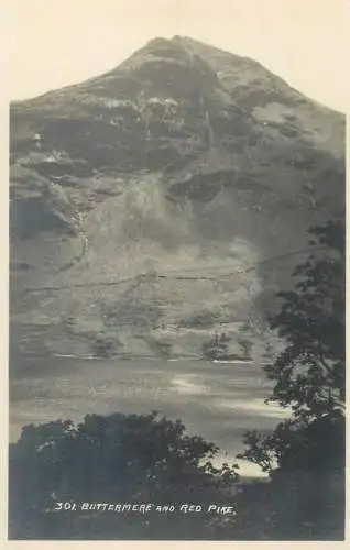 Postcard United Kingdom England Buttermere and red pike