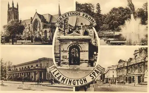 Postcard United Kingdom England Leamington Spa