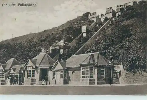Postcard United Kingdom England Folkestone