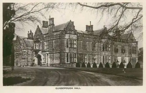 Postcard United Kingdom England Guisborough Hall