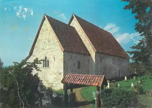 Postcard Norway Inderoy innviet av erkebiskop