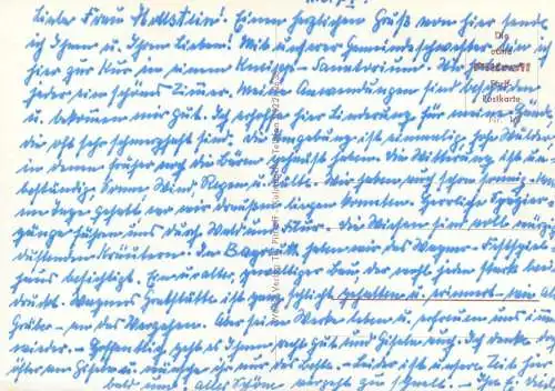 Postcard Germany grub aus Bad Berneck