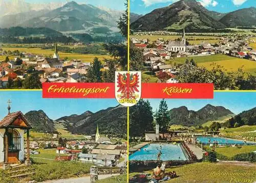 Postcard Austria Tirol grube aus Kossen multi view