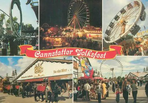Germany Stuttgart Bad Cannstatt Cannstatter Volksfest multi view