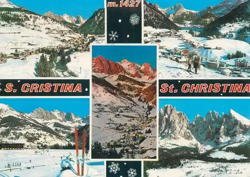 Italy S. Cristina Val Gardena multi view