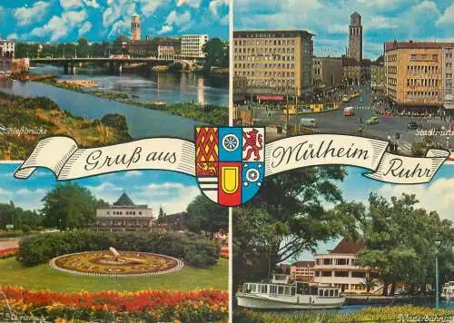Germany Gruss aus Mulheim an der Ruhr multi view emblem