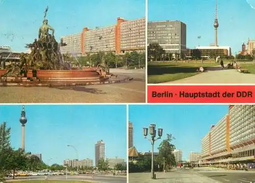 Germany Hauptstadt der DDR multi view
