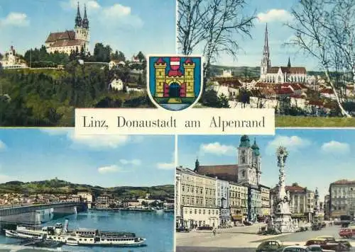 Austria Linz Donaustadt am Alpenrand multi view