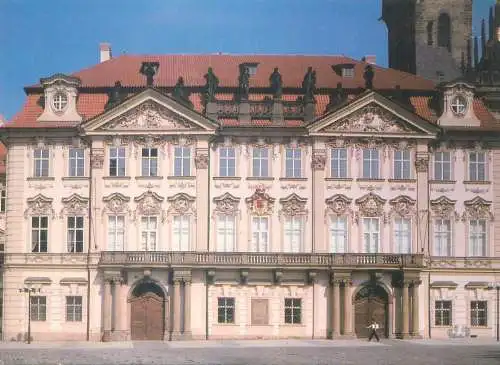 Czech Republic Prague Former Kinsky Palace