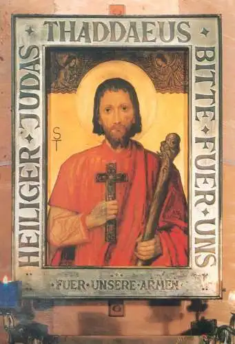 Germany Wiesbaden Stadtpfarrkirche St Bonfatius J. Thaddausbild