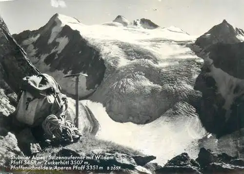 Postcard Austria Tirol > Innsbruck Stubaier Alpen