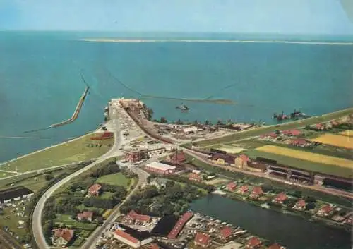 Germany Norddeich Nordsee aerial view