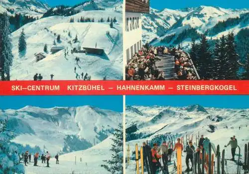 Austria Kitzbuhel Skicentrum Hahnenkamm Steinkogel multi view