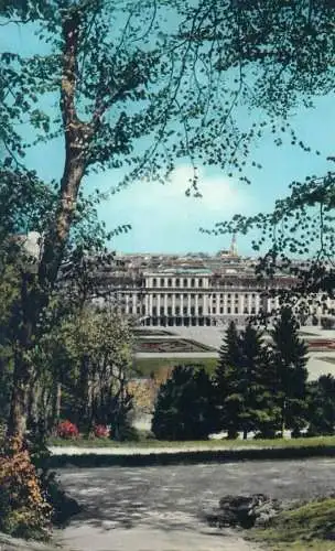 Postcard Austria Wien Schönbrunn Palace
